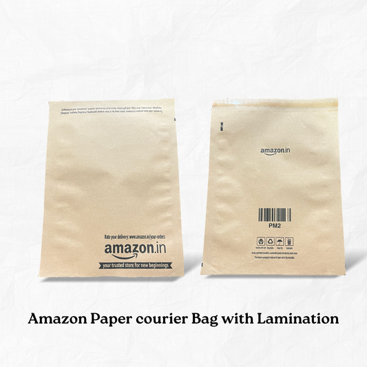 Amazon Paper courier bag with Lamination