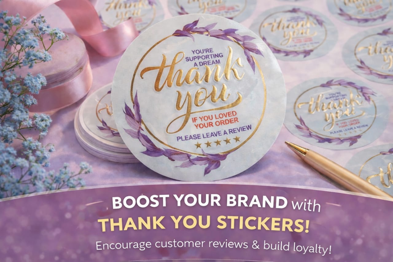 THANK YOU STICKER