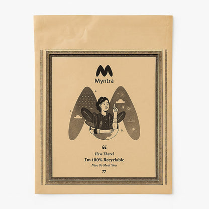 Myntra Paper Courier Bags