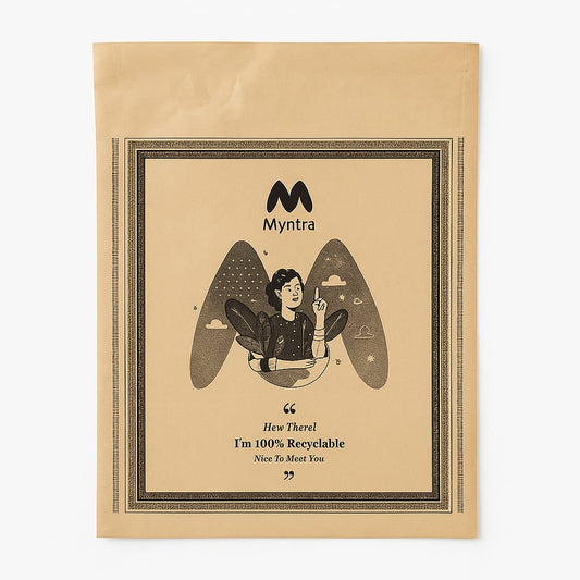 Myntra Paper Courier Bags