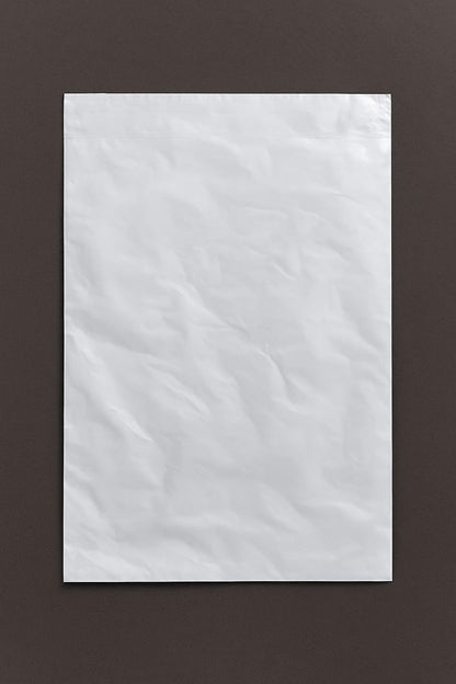 Plain Tamper Proof  Courier Bag with Pocket