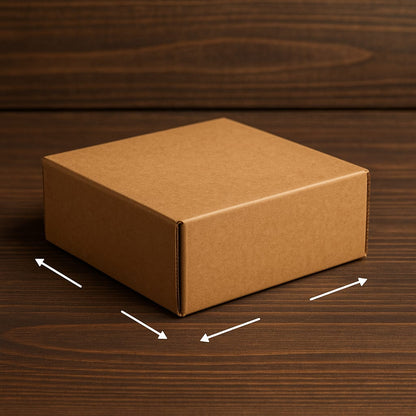 Corrugated Packaging Boxes in 3 ply  Virgin Kraft Brown color