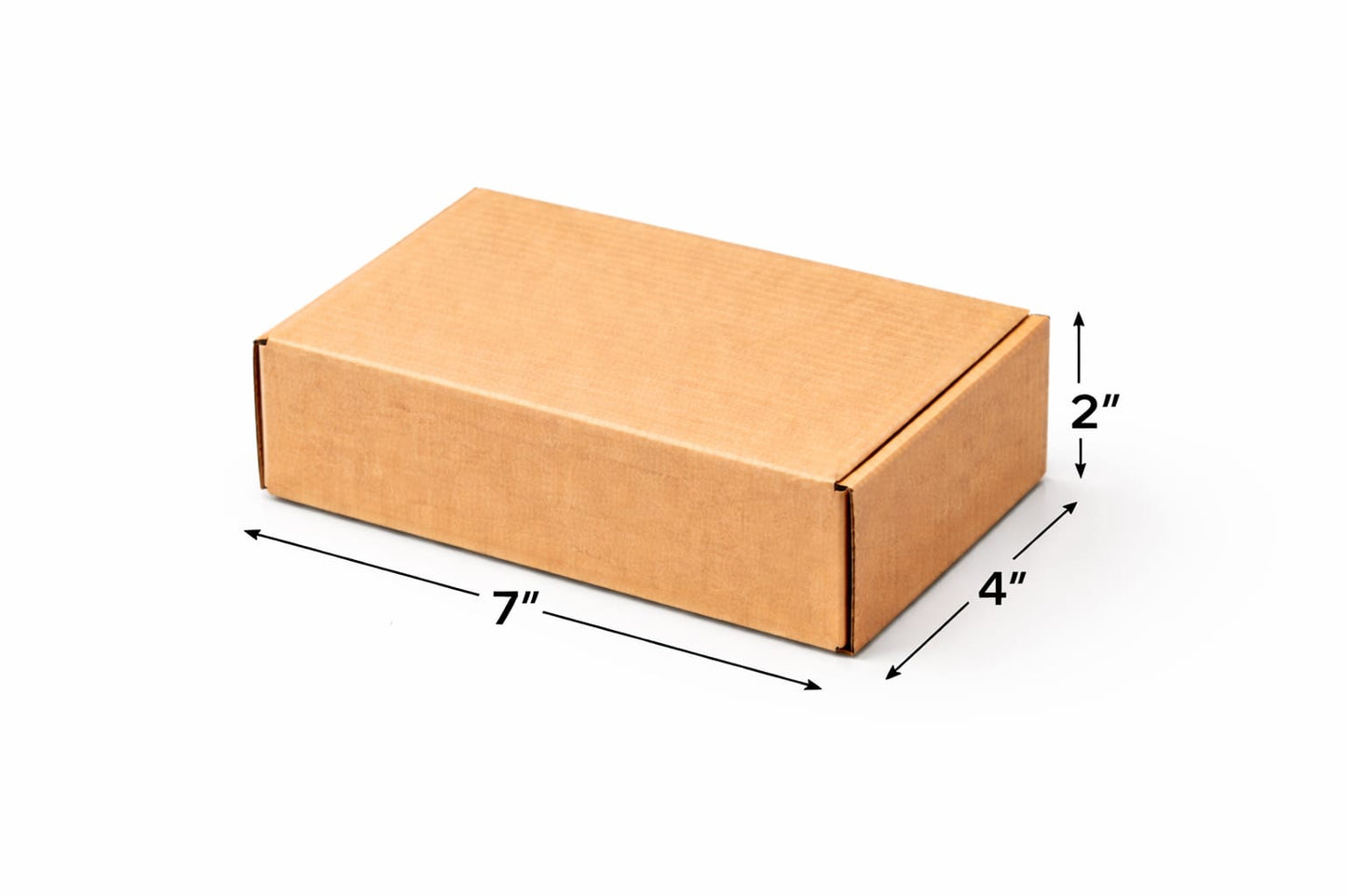 Corrugated Packaging Boxes in 3 ply  Virgin Kraft Brown color