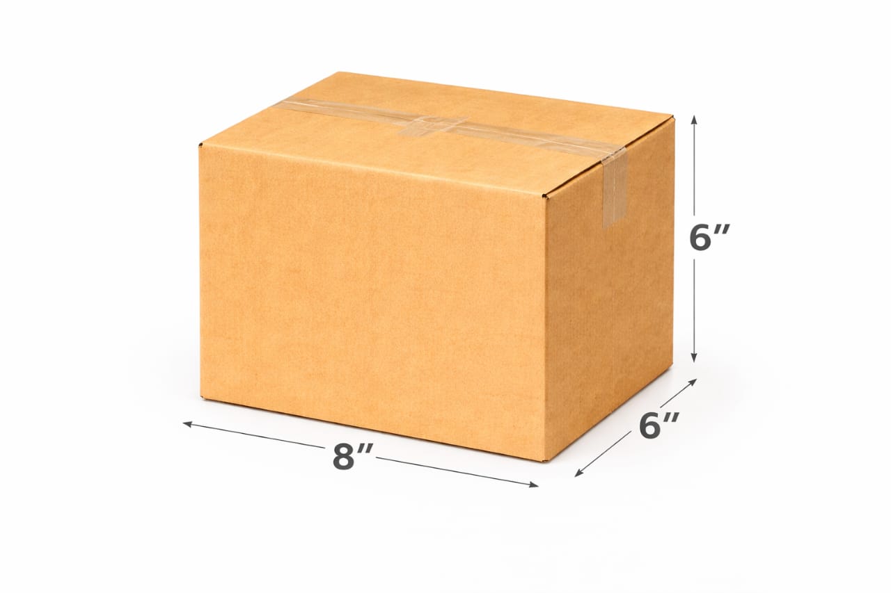 Corrugated Packaging Boxes in 3 ply  Virgin Kraft Brown color