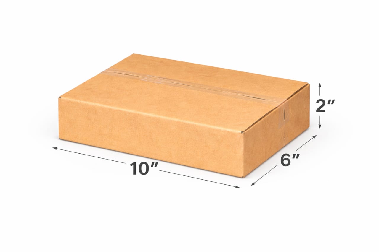 Corrugated Packaging Boxes in 3 ply  Virgin Kraft Brown color