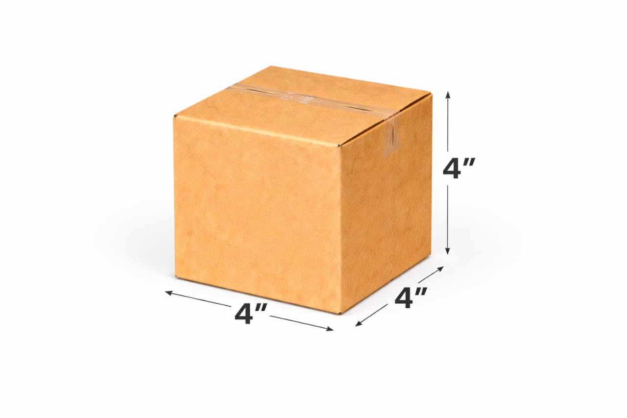Corrugated Packaging Boxes in 3 ply  Virgin Kraft Brown color