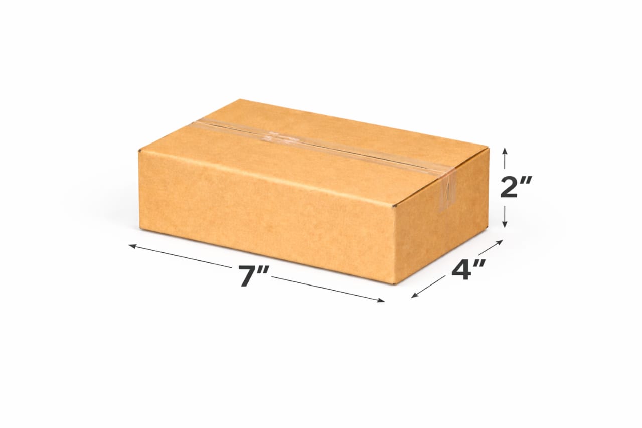 Corrugated Packaging Boxes in 3 ply  Virgin Kraft Brown color
