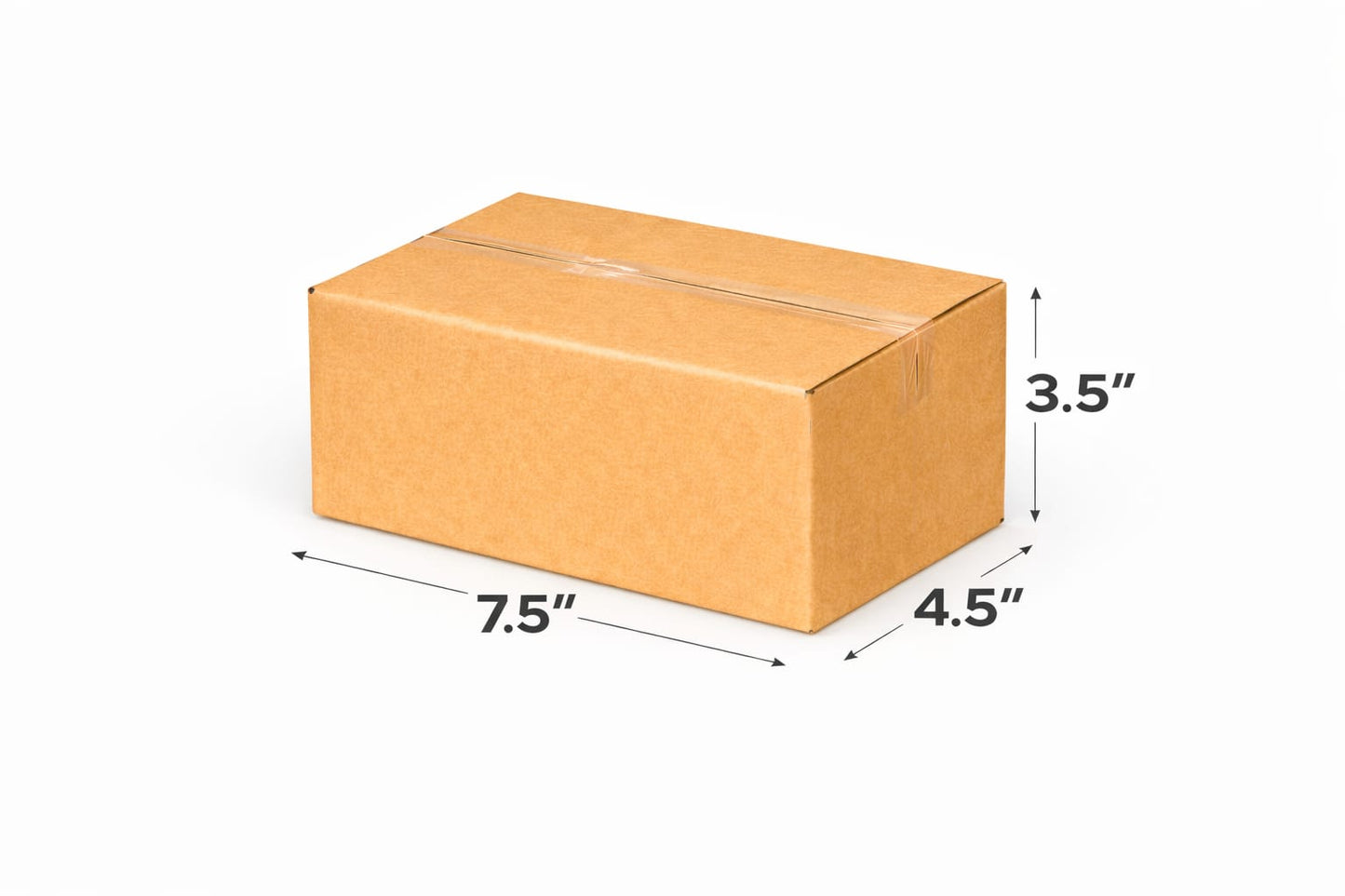 Corrugated Packaging Boxes in 3 ply  Virgin Kraft Brown color