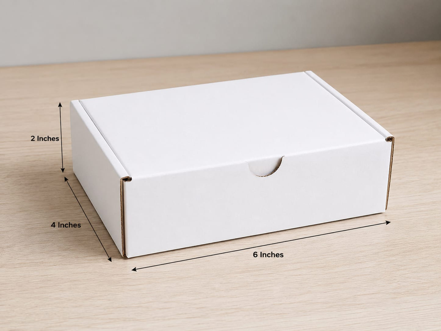 White Flap Boxes Corrugated Packaging Boxes in 3 ply Virgin Kraft