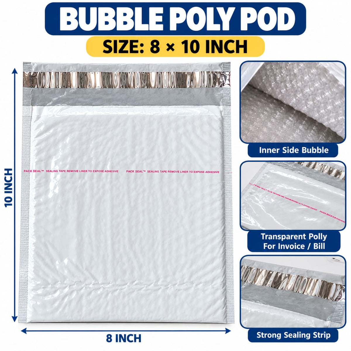 BUBBLE POLLY POD ( WITH POCKET )