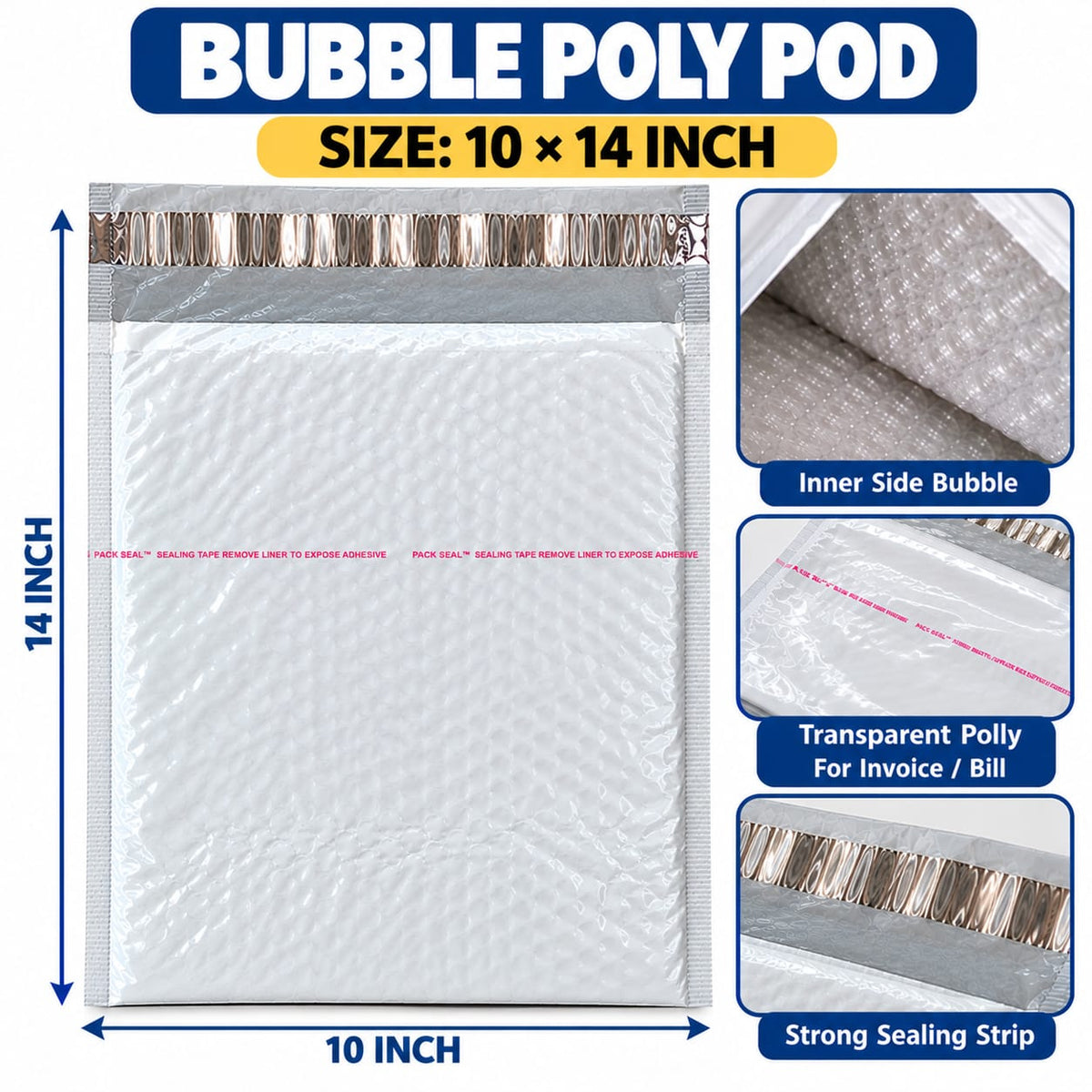 BUBBLE POLLY POD ( WITH POCKET )